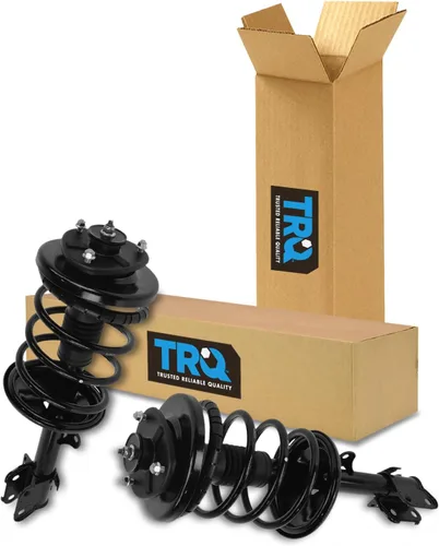 Miniatura 126 de TRQ Conjunto de Amortiguador y Resorte Delantero Cargado con Resorte Helicoidal Pre-ensamblado Compatible con Jeep Cherokee Limited AWD 14-22 Sin