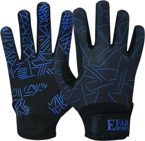 Miniatura 9 de Guantes de bateo de béisbol EFAH SPORTS para jóvenes, adultos, hombres, niños y niños con acolchado, cómodos guantes de bateo de sóftbol con palmas
