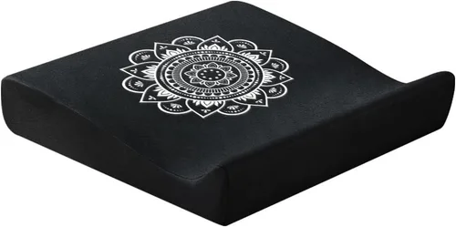Zafu - Juego de cojines de meditación de terciopelo, espuma de alta densidad, almohadas de piso grandes de 26.4 pulgadas, funda extraíble lavable