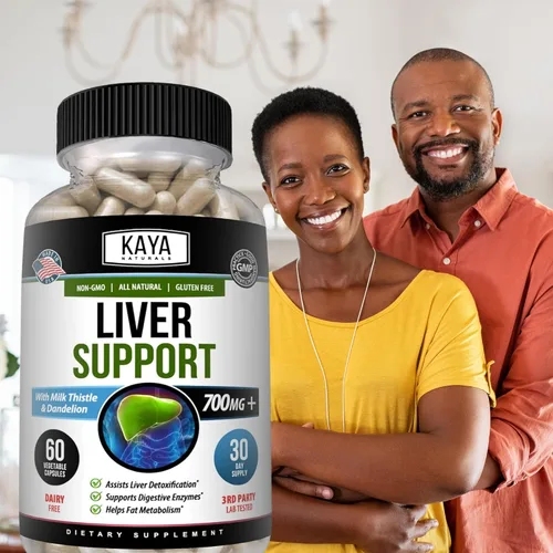 Miniatura 8 de Kaya Naturals Liver Cleanse Detox & Repair - Suplemento de cardo mariano - Desintoxicación hepática para mujeres y hombres - Extracto de alcachofa