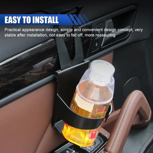 Miniatura 4 de Portavasos colgante para automóvil, respaldo de asiento de automóvil, organizador de botellas de agua, contenedor organizador de botellas de agua