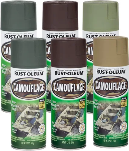 Miniatura 3 de Rust-Oleum 269038-6 PK Paquete de spray de camuflaje especial, 12 onzas, paquete de 6