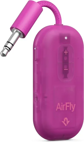 Miniatura 21 de Twelve South AirFly Pro - Transmisor/receptor de audio inalámbrico Bluetooth para hasta 2 AirPods/auriculares inalámbricos; uso con cualquier Negro