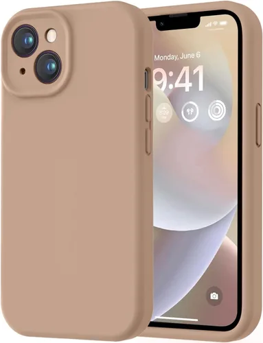 Miniatura 78 de LOVE 3000 Compatible con Funda para iPhone 15, [Cámara de Cobertura Completa de Silicona Suave] [Protección contra Caídas de 8 pies], Forro de Negro