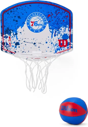 WILSON Mini Aros de Baloncesto de Equipos de la NBA