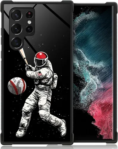 Miniatura 18 de Funda compatible con Samsung Galaxy S22 Ultra, diseño de calavera de dedo medio, diseño increíble a prueba de golpes, antiarañazos, carcasa trasera