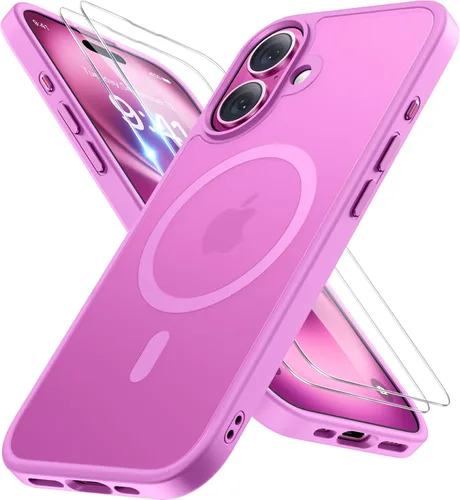 Miniatura 59 de Miracase Funda diseñada para iPhone SE 2022/SE 2020/7/8, funda multicolor de silicona a prueba de golpes (rojo)