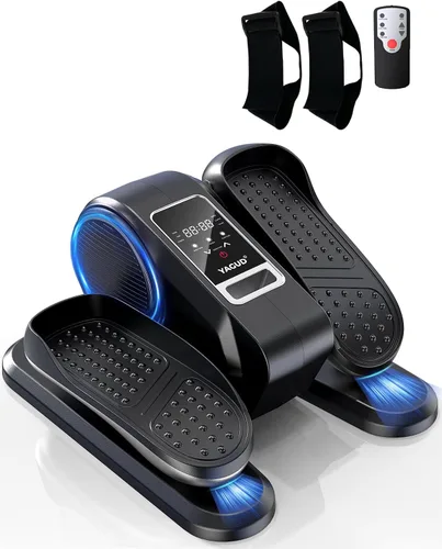 Miniatura 8 de Yagud Under Desk Machine, Electric Elliptical Leg Exerciser for Senior, 13 Adjustable Speeds Quiet and Portable Seated Pedal Exerciser for Training