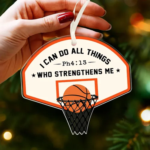 Miniatura 6 de Adorno de baloncesto, perfecto para árbol de Navidad y edición de coleccionista 2025, homenaje único al entrenador de baloncesto, adornos de Navidad