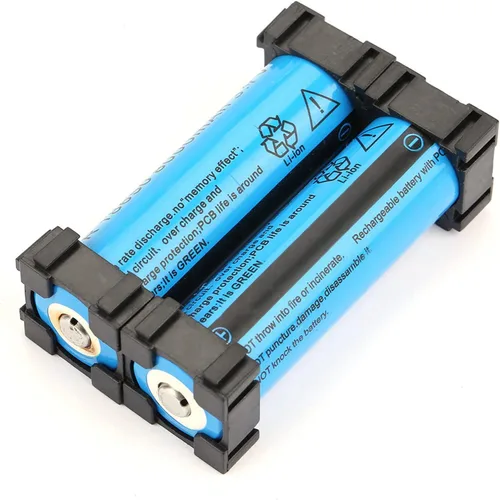 Miniatura 6 de Walfront Soporte cilíndrico para batería de iones de litio, organizador de batería cilíndrica, 0.724 in / 0.72 pulgadas de diámetro de agujero