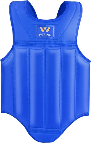 Miniatura 6 de Wesing - Protector de pecho para artes marciales Muay Thai, boxeo y MMA
