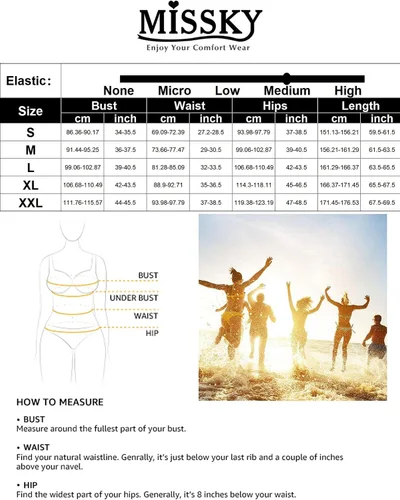 Miniatura 7 de Women's Swimsuit for Women Bathing Suit Two Piece V Neck Swimwear Tankini Tops with Bikini Bottoms