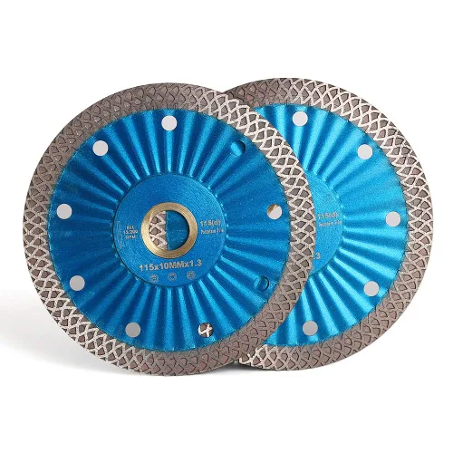 Miniatura 10 de Hoja de sierra de diamante de 4 "Hoja de corte de porcelana súper fina para cortar baldosas cerámicas de mármol de granito..