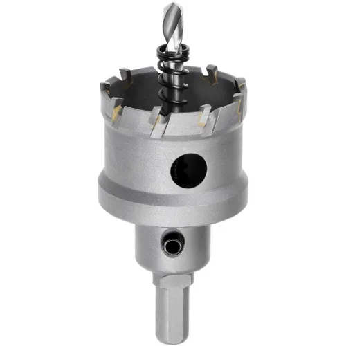 Miniatura 10 de Sierra de agujero TCT de 0.551 in, 9/16 pulgadas de diámetro de corte de carburo de tungsteno, abridor de agujeros con punta de carburo