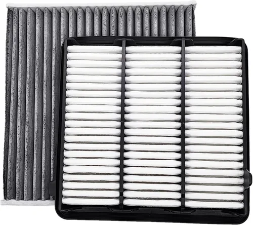 FUN-DRIVING Filtro de aire de cabina y motor de peine para Honda CRV Civic 1.5L Acura Integra