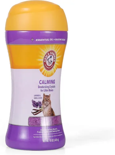 Miniatura 6 de Arm & Hammer Cristales Perfumados para Cajas de Arena para Mascotas, Manzanilla Calmante, Calma el Estado de Ánimo con Cada Uso; Cristales