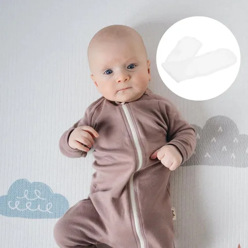 Miniatura 5 de Healifty 10 unidades de bandas para el vientre del bebé, banda de algodón para el ombligo infantil, cordón umbilical para recién nacido, banda