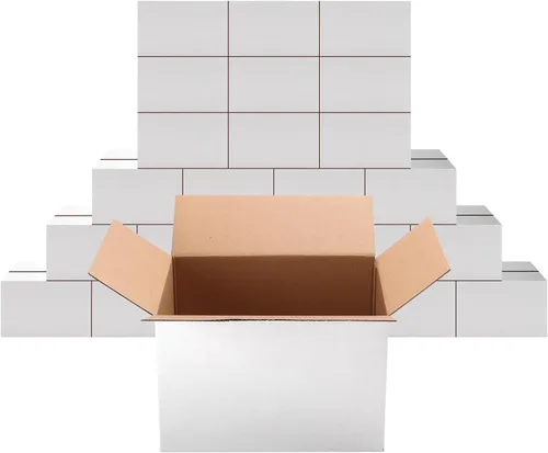 Miniatura 11 de Cajas de cartón corrugado para envío, caja de envío, paquete de 25