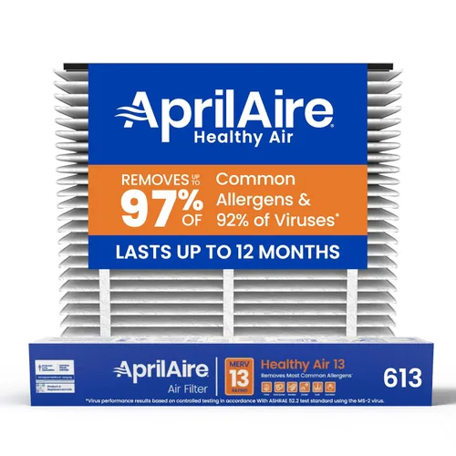 Miniatura 24 de Filtro de Repuesto AprilAire 610 para Purificador de Aire para Toda la Casa AprilAire 1625FG - MERV 11, Aire Limpio y Polvo, Filtro de Aire