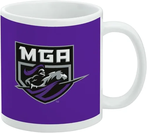 Miniatura 73 de Taza de cerámica con logotipo principal de Marshall, tazas originales para regalo para café, té y bebidas calientes, 11 oz, blanca