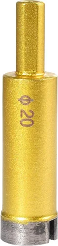 Miniatura 14 de KATUR Broca de sierra de diamante de 0.315 in de diámetro, broca de núcleo hueco de mármol de porcelana de pizarra para vidrio, cerámica, porcelana