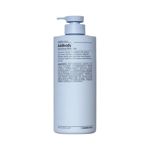 Miniatura 7 de J Beverly Hills Blue Addbody Champú voluminizador con aceite de vitamina E para cabello fuerte, (3 onzas, 12 onzas)