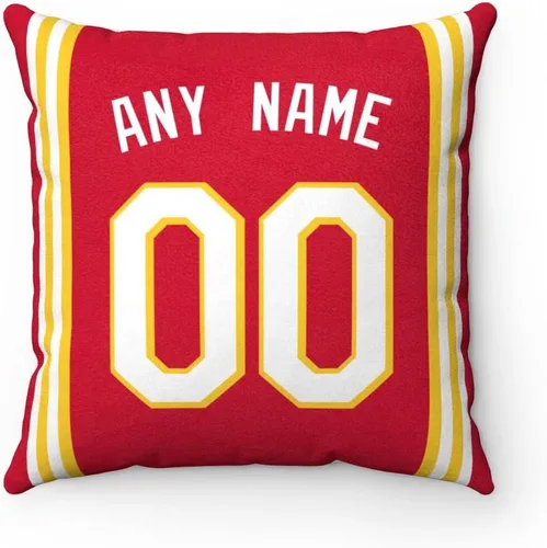 Miniatura 2 de Generic Atlanta - Almohada personalizada con cualquier nombre y número, regalos para hombres, mujeres y jóvenes, 1 paquete