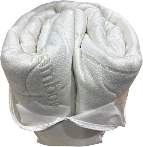 Miniatura 6 de Top Split King (Flex Head) - Protector de colchón de rayón impermeable de jacquard de bambú para camas King divididas