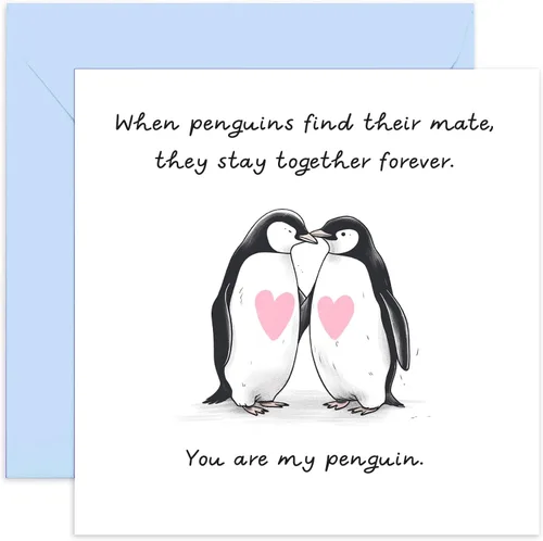 Old English Co. - Tarjeta de aniversario de boda para pareja, tarjetas de cumpleaños para esposa del marido, tarjeta con la frase "You Are My