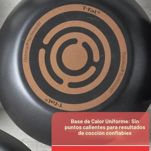Miniatura 6 de T-fal Signature - Juego de utensilios de cocina antiadherentes de 12 piezas, apto para horno y parrilla hasta 350°F, ollas y sartenes, juego de Ónice