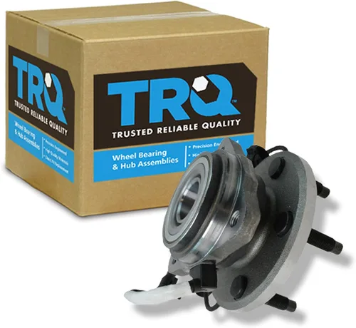 Miniatura 133 de TRQ Cojinete de rueda delantera y conjunto de cubo con sensor ABS compatible con Toyota Sequoia 2008-2022 Tundra 2007-2021