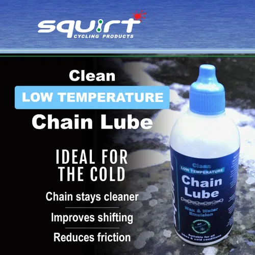 Miniatura 2 de Squirt Lubricante de cadena de baja temperatura para bicicletas (4 onzas) - Lubricante de cadena de bicicleta para todo tipo de clima de baja