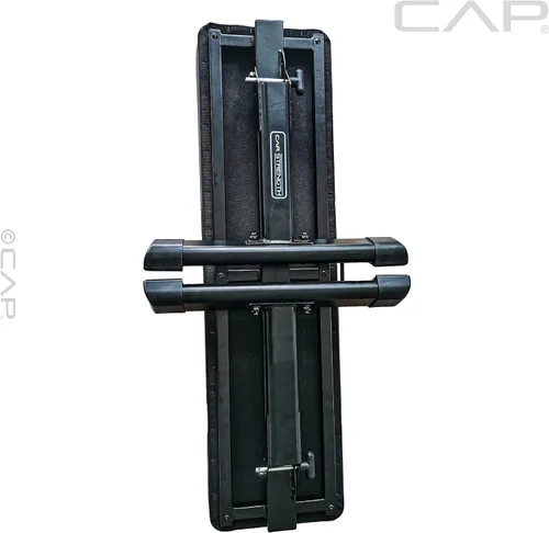 Miniatura 6 de CAP Barbell Strength - Banco plano plegable de alta calidad, color negro (FMIS-CS103F)