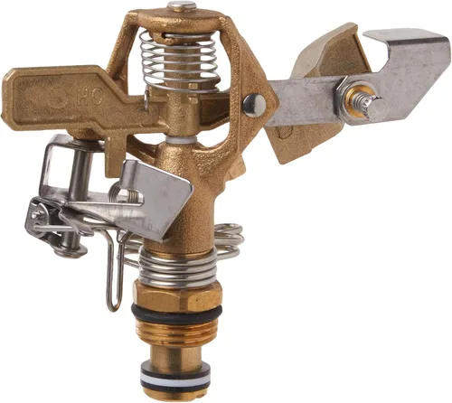 Miniatura 5 de Orbit 55032 1/2" BRS Cabezal de rociador, conexión, plata y oro
