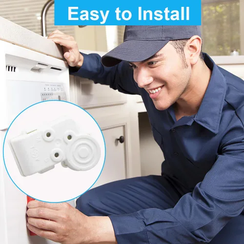 Miniatura 7 de Jingzan Paquete de 2 compresores de refrigerador de 2 pines, relé de arranque PTC, protector de carga para Danby Haier Midea Mini refrigerador