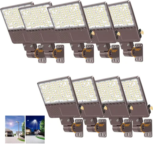 Miniatura 12 de Luz LED de estacionamiento de 150 W, 120 W, 90 W, ajustable, con certificación UL, 5700 K, 5000 K, 4500 K, sintonizable, 22500 lm luz comercial
