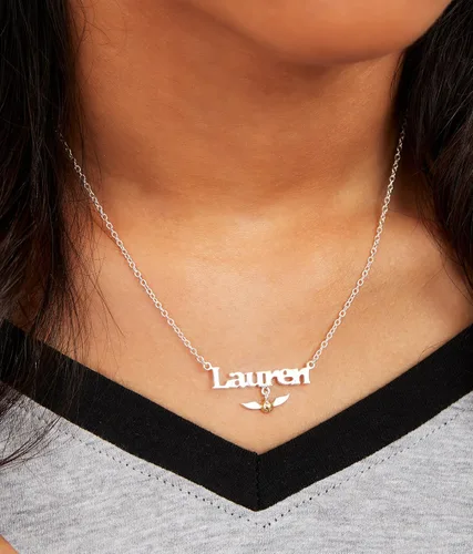 Miniatura 2 de Harry Potter Collar con nombre personalizado chapado en oro de 14 quilates y collar de plata de ley personalizado elige estilo color Reliquias