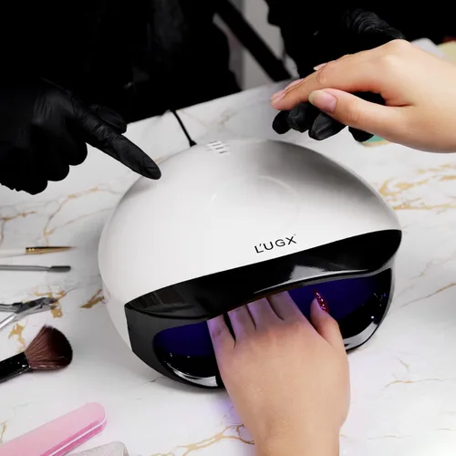 Miniatura 8 de L'UGX Lámpara de uñas LED UV de 56 W, secador de uñas para esmalte de gel, lámpara de curado con luz UV con 4 temporizadores, perfecto para manicura