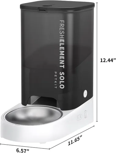 Miniatura 9 de PETKIT Comedero Automático para Gatos, Comedero Automático para Perros WiFi 2.4G, Dispensador de Comida para Mascotas con Control de Aplicación