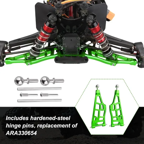 Miniatura 4 de Brazos de suspensión inferiores delanteros de aluminio para Arrma 1/8 Kraton/Outcast/Notorious/Talion 6S BLX, piezas de actualización, reemplaza