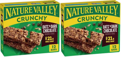 Miniatura 6 de Nature Valley Barras de granola crujientes, Apple Crisp, caja de edición limitada, 12 barras, 8.94 oz (6 bolsas)