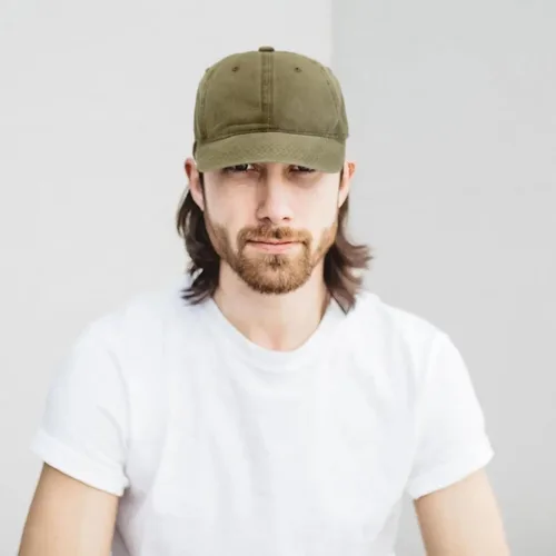 Miniatura 5 de Gorra de béisbol para hombre y mujer, de algodón liso, ajustable, de sarga lavada, de perfil bajo, A1008 de Edoneery