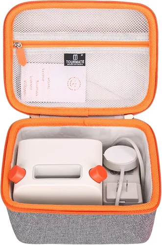 Miniatura 9 de Tourmate Estuche rígido de almacenamiento para niños y altavoces Bluetooth, estuche de transporte de viaje para niños, reproductor de música