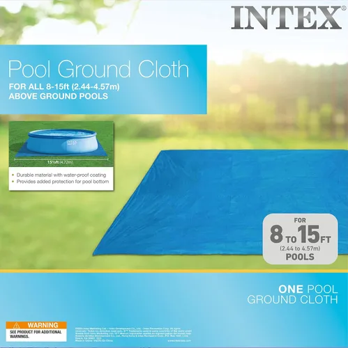 Miniatura 6 de Intex Tela de superficie para piscinas sobre superficie redondas de 8 ft a 15 ft.