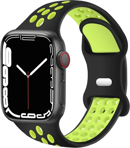 Miniatura 18 de Correas deportivas compatibles con correas de Apple Watch de 1.496 in 1.575 in 1.614 in 1.654 in 1.732 in 1.772 in 1.811 in 1.929 in, correa