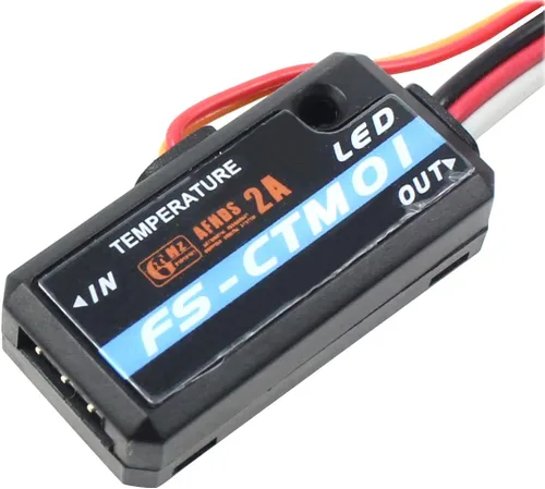 Miniatura 7 de FlySky FS-CVT01 - Módulo de sensor de batería de recolección de voltaje para caja de receptor Flysky iA6B iA10 PL18 NV14 FrG4 Noble NB4 i10 i8 i6s