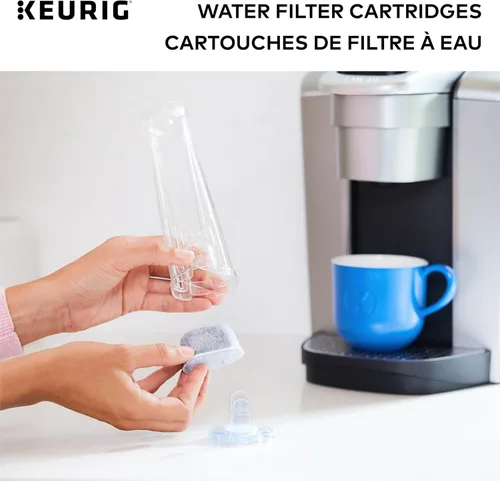 Miniatura 8 de Keurig Cartuchos de repuesto para filtro de agua, cartuchos de filtro de agua reemplazables, compatibles con cafeteras de cápsulas K-Cup 2.0