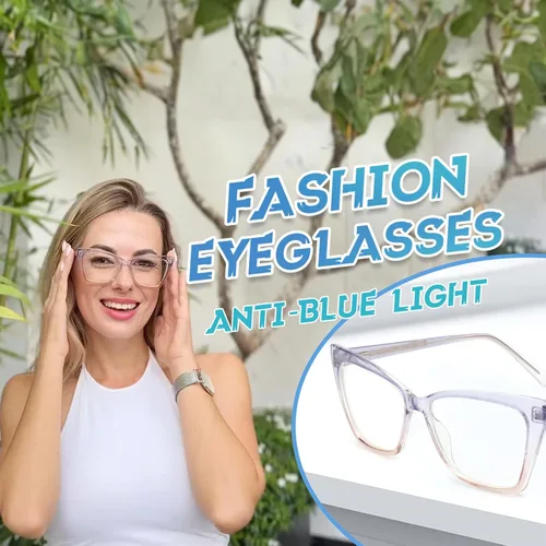 Miniatura 3 de Lentes de lectura de alta calidad para mujer, estilo Oprah, para lectura de computadora, anti luz azul, con marco irrompible TR90