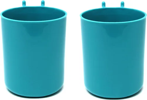 Miniatura 19 de JSP Manufacturing Tablero de clavijas de plástico de 3 pulgadas para colgar tazas, organizador de almacenamiento, manualidades, oficina