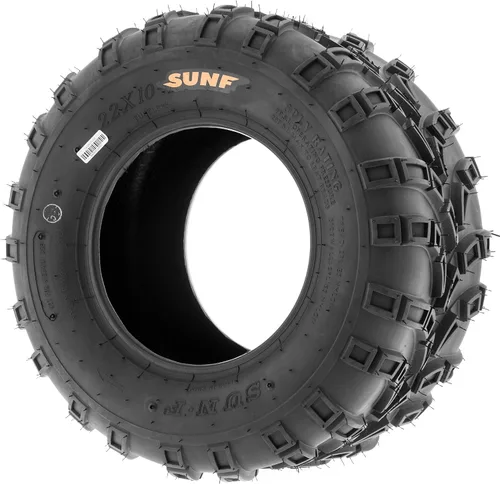 Miniatura 5 de SunF A028 - Neumático para carro ATV UTV todoterreno y césped 22x10-10, 6-PR, sin cámara